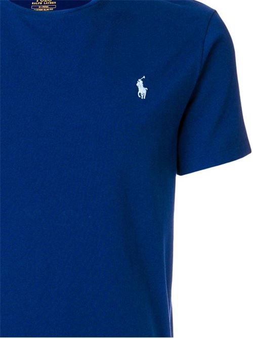 blue sapphire cotton soft jersey Polo Ralph Lauren | 710671438347